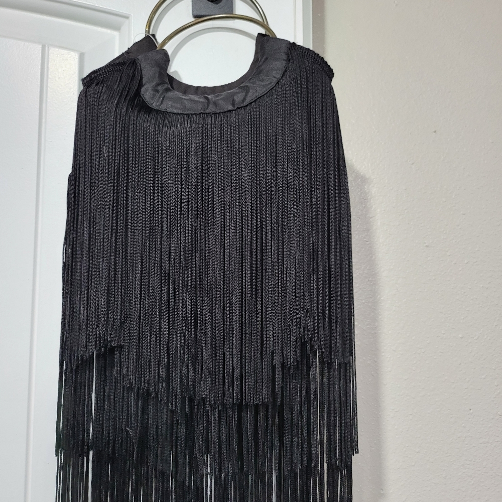 Black fringe handbag A Must Have Grab It Before It's Gone